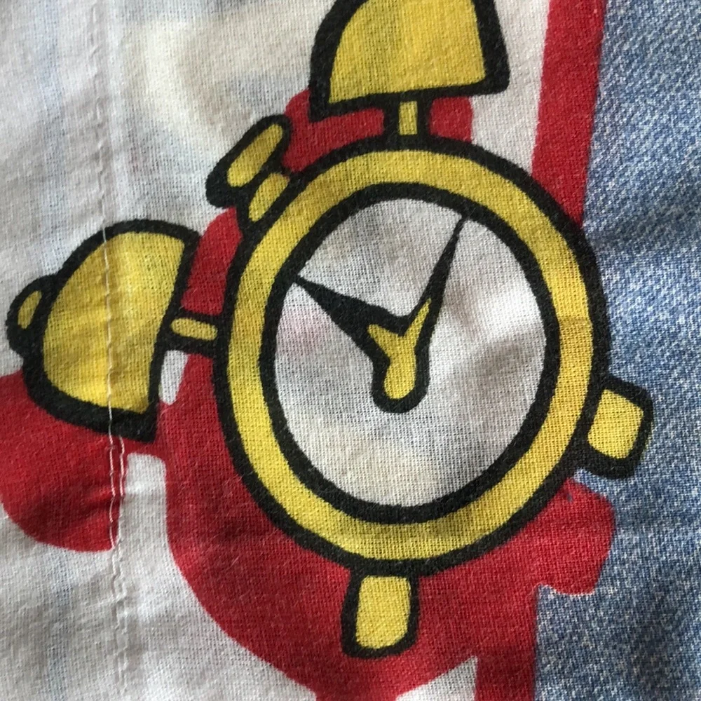 Mickey Mouse Pillowcase Vintage Mickey Bedding Mickey VTG sleeping pillowcase